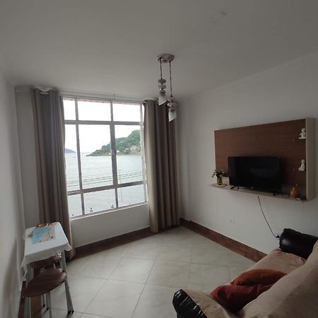 Appartamento Apartamento Vista Ao Mar São Vicente Esterno foto