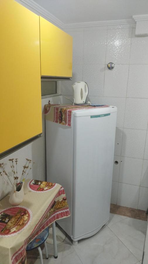 Appartamento Apartamento Vista Ao Mar São Vicente Esterno foto