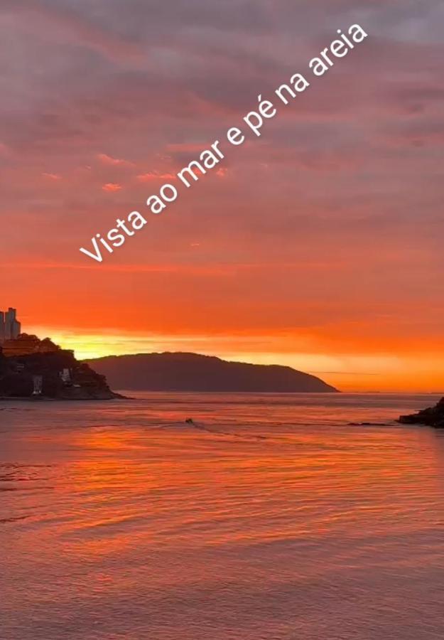 Appartamento Apartamento Vista Ao Mar São Vicente Esterno foto