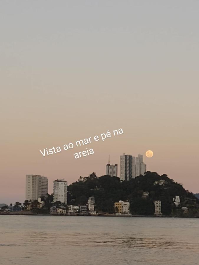 Appartamento Apartamento Vista Ao Mar São Vicente Esterno foto