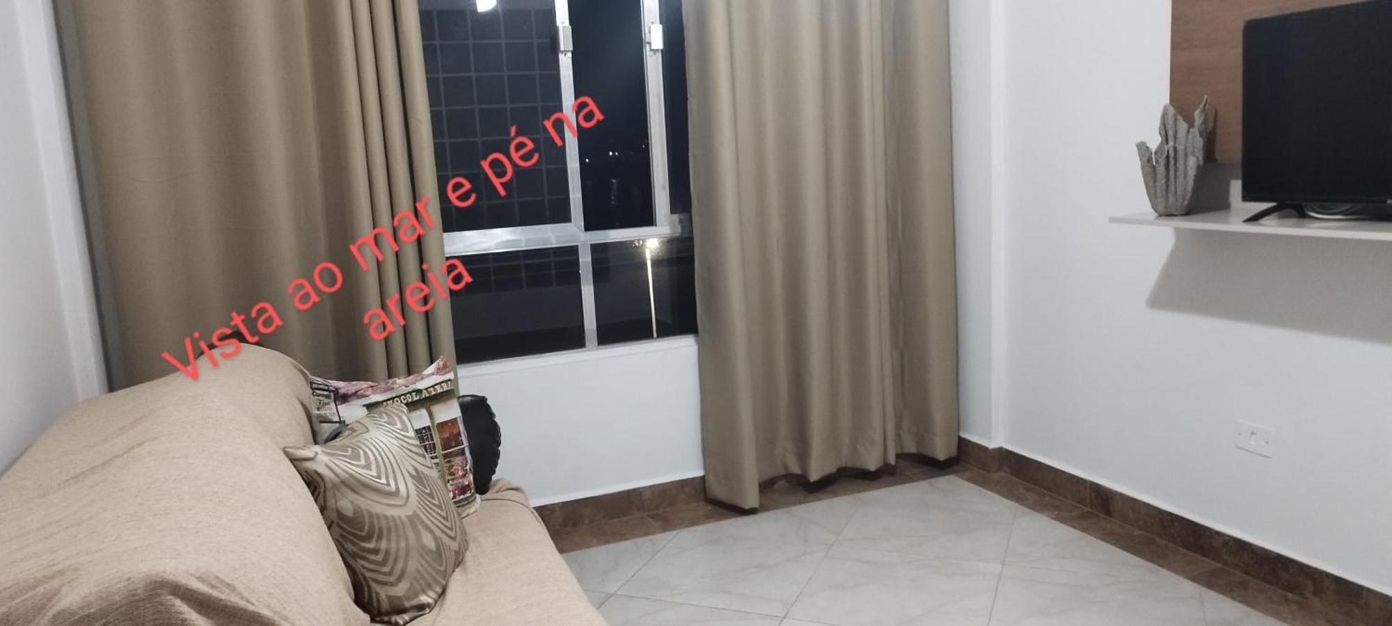 Appartamento Apartamento Vista Ao Mar São Vicente Esterno foto