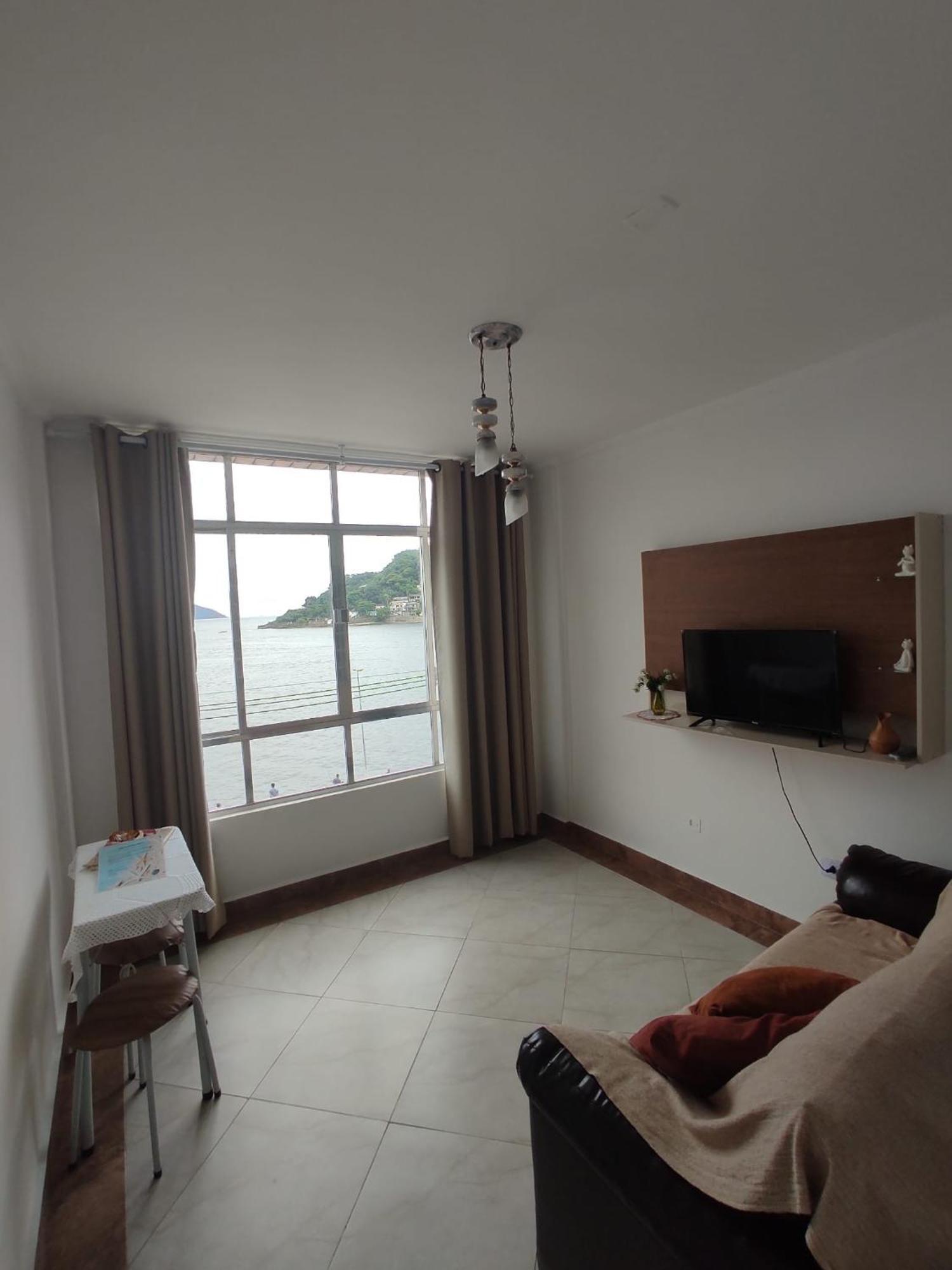 Appartamento Apartamento Vista Ao Mar São Vicente Esterno foto